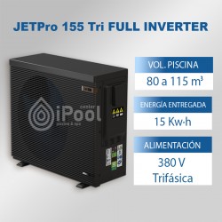 Bomba calor Jet Pro 155...