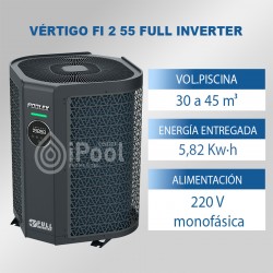Bomba calor Vertigo Fi 55 220v